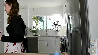 Brunette babe chelsea french solo masturbation