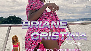 Lactating Briane Cristina Gets Dick From Every Direction