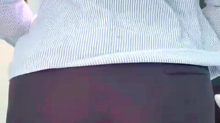 Mexican big ass secretary takes off her entire uniform in the office and opens her entire anus and vagina in front of the camera