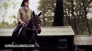Ryan Ryder Pounds Lena Frank at Riding Club