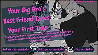 [m4f] Your Big Brothers Best Friend Takes Your First Asmr Spicy Roleplay