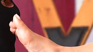 My Slave Loves Licking Us When We Are Wet