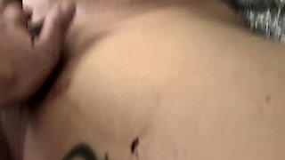 Girlfriend fondled to an orgasm