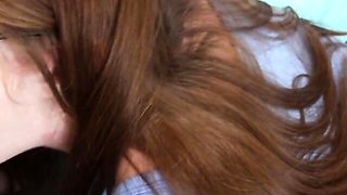 Pussy licking scene with adroit Eve Bardot from Family Strokes