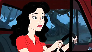 Student Cutie Gets Monster Fucked in Camp – Cartoon Horror Parody