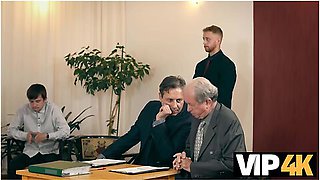 Contempt And Cock In Court With Noah Eden