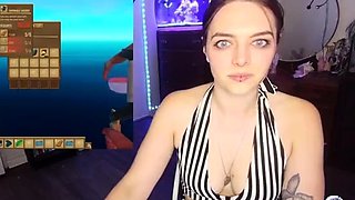 Webcam brunette solo masturbation