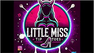 Tiny Tipped Toes - Shoots Her First Custom Clip!