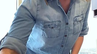 Beautiful brunette in sexy solo fingering masturbation 4 wmv