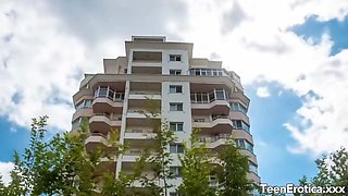 Tantalizing Teens Fulfill Stud's Anal Fantasy