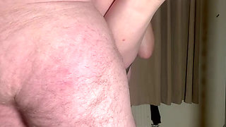 Wand and orgasm then fucking in the swing