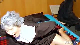 Horny Grannies Dildo Fuck Each Other and Sex Toys