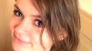 Brunette With Big Natural Tits Gets Fucked In A Hotel