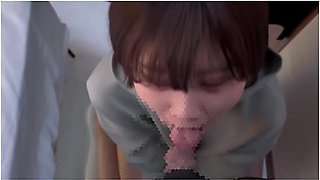 Gagging on a thick cock while swallowing every drop and chugging more