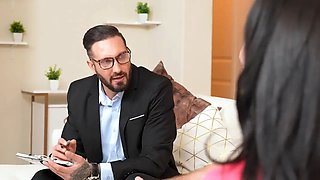 Bickering stepdad pierce gets treatment by interchanging daughter-in-law roxie with natalie