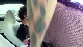 Luke Cooper Rides Bf BWC On Seat Of Tesla Car Onlyfans
