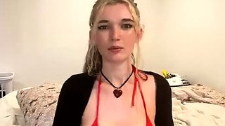 Madiruve Masturbation Livestream In Red Bikini Onlyfans