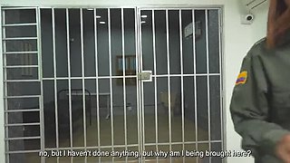 Sexy Lawyer Aishadanveer Fucks Prisoner Hard - Creampie Teen Latina Riding Doggy Style