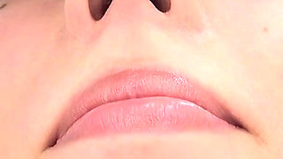 Tsubame Amai Blows Her Nose and Rubs the Mucus on Your Face - Nose Fetish