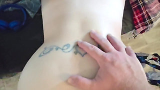 Hotwife Bella May POV Doggy Style with Creampie Finish