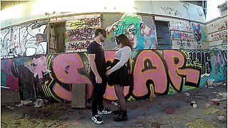 I Dominate My Husband In An Abandoned Pool