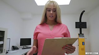 Penis Reduction Surgery: The Dos & Don'ts - Buxom Latina Nurse Sophia Leone and Athena Palomino in POV Hospital Threesome action