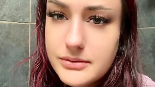 BBW Eye Contact Toilet Farts and Log Plops Intimate POV with Bella Blast