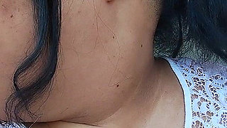 Flashing My Titty Outside!