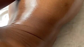 Ebony with Big Oiled Ass