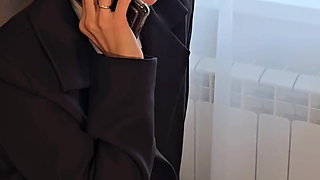 Anal Fucking with My Married Colleague, with a Powerful Anal Creampie