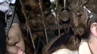 Brunette hookup amateur blowjob and dirtytalk sexdate