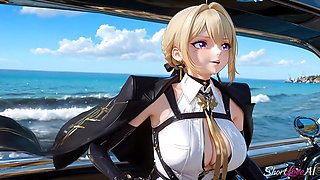 4 Zenless Zone Zero Women Crash the Captain's Yacht and Beg Forgiveness on an Island