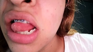 caroline honey - Exploring My Big Tongue