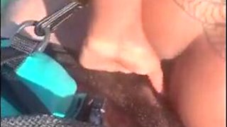 POINT OF VIEW: Ultra-kinky young damsel, left her spouse on the beach and had hump with the tutor on the jet ski with everyone eyeing.