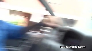 Riding fine Hispanic cunt in deserted building