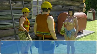 Busty housewife Lily of the Valley shows off her curves in this softcore adventure