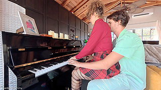 I Fucked Cum Onto My Piano Teacher