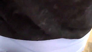 Big Clothed Ass Hotdogging Cumshot!