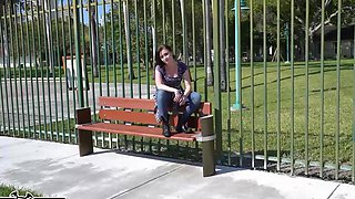 orgasms with a stranger in the bangbus