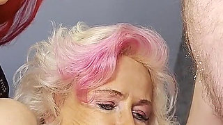 Horny Mature Babes in Steamy Threesome Fingering Frenzy