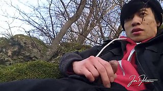 Jon Arteen wants to cum outdoor but its a ruined orgasm