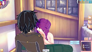 Naofumi from The Rising of the Shield Hero gets it on with the princess in a naughty anime scene