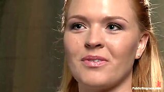 Krissy Lynn Gangbang Anal Creampie in Uniform - Public Sex Bondage Fetish HD