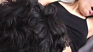 Foreplay with a Girl in Leather Jeans, Dry Sex & Fingering.