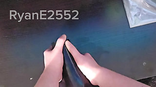 Big dick twink fucks step bros used fleshlight