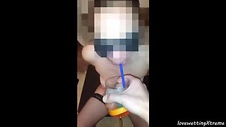 German MILF in High Heels Tied Up & Used - Soft BDSM with Blowjob & Dildo Play