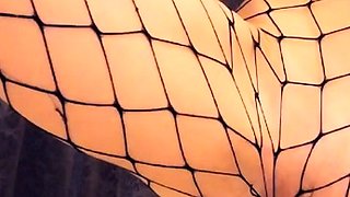 Extreme close up on her pussy taking toys