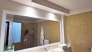Beautiful Thick Busty Stepmother Fucked After Shower