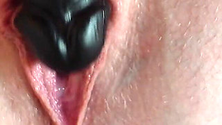 Dildo Masturbation Closeup