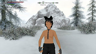 Skyrim B and L - on the Way to Find Rosa Round Bottom and Having Some Fun on the Way with Ladies!